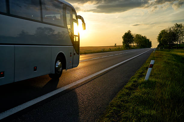 Bus accident evidence review involving a passenger vehicle