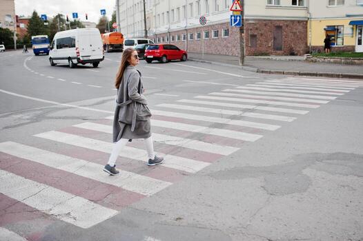 Pedestrian accident scene evidence review